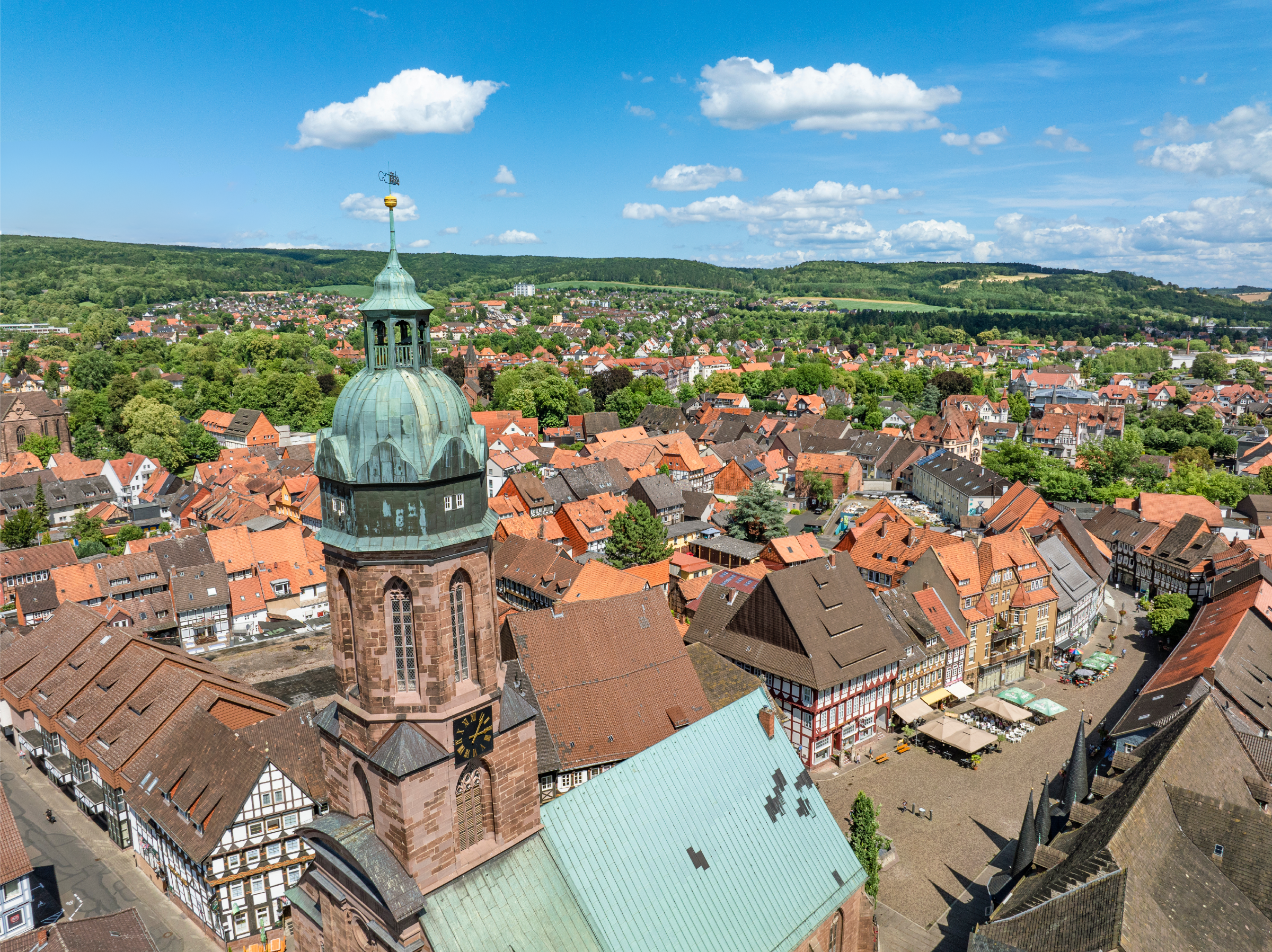 Das Brodhaus mit dem Zunftzeichen der Bäcker.